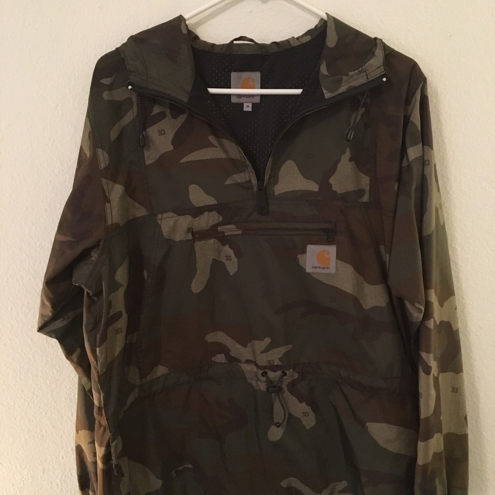 Carhartt x WIP Camo Spinner Pullover Jacket Camo